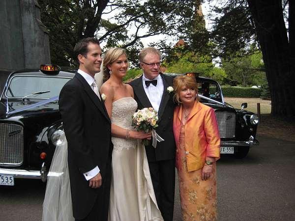 wedding cars Melbourne London taxi wedding services